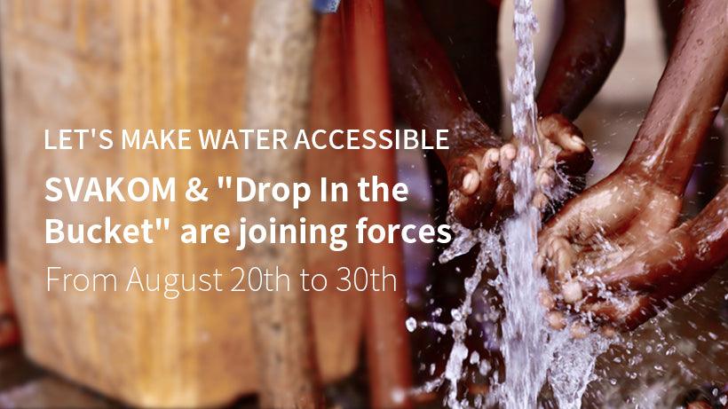 SVAKOM and “Drop In the Bucket” are Joining Forces to Make Water Accessible