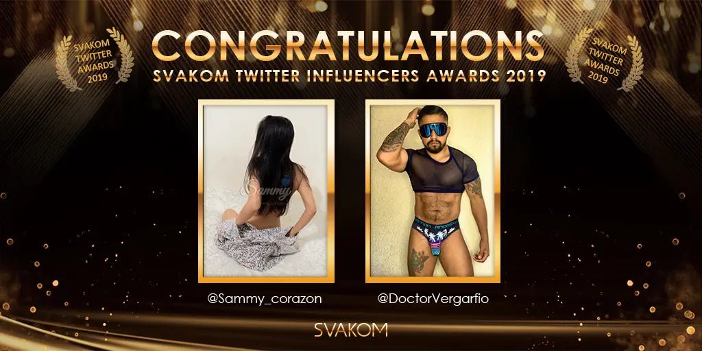 TWITTER AWARDS 2019-REVEALING THE WINNERS - Svakom Australia
