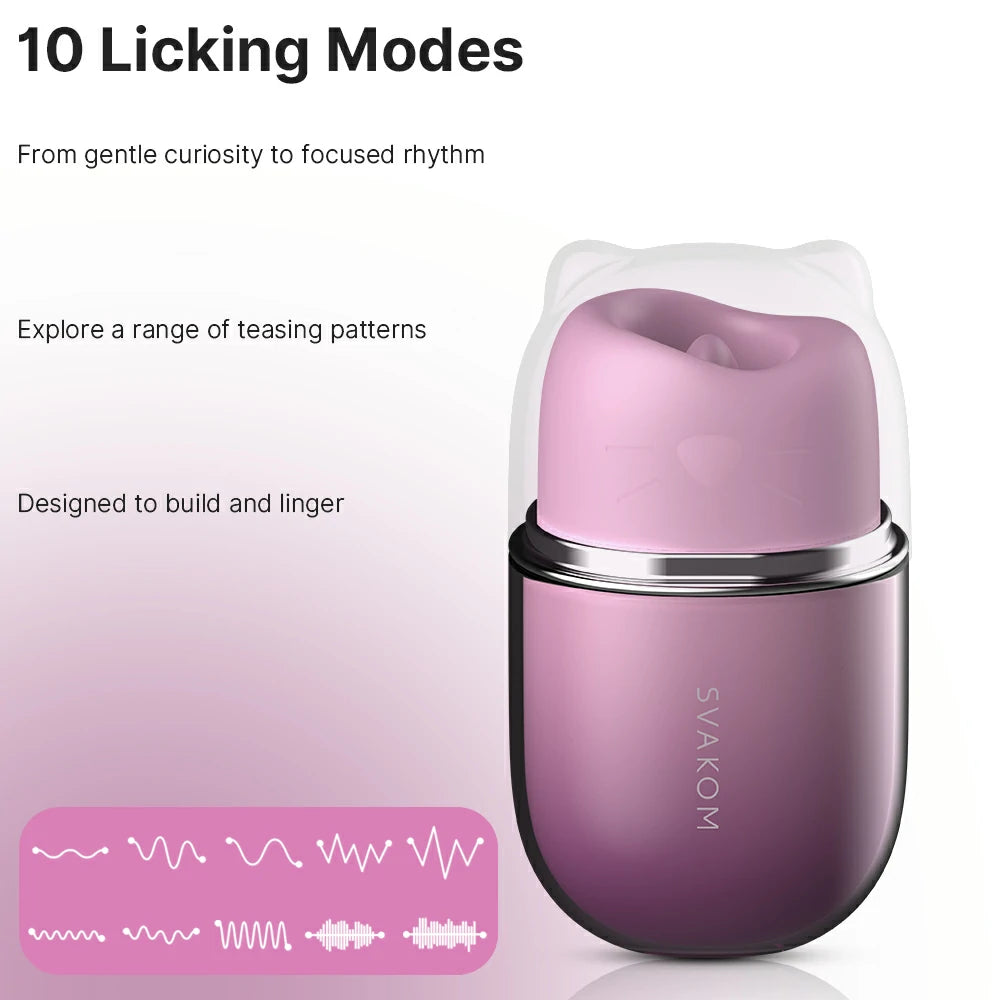 Klitty soft silicone tongue and cushioned mouth detail