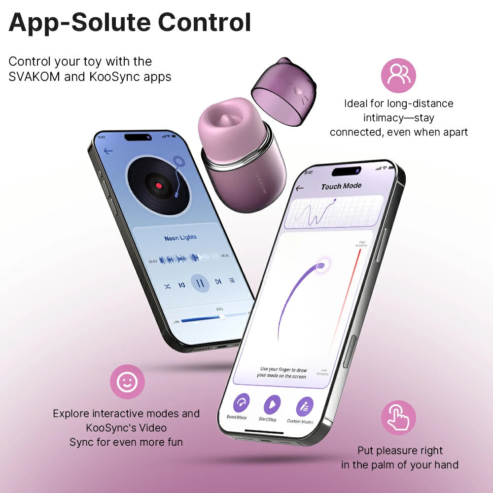 Klitty IPX6 splash resistant tongue vibrator